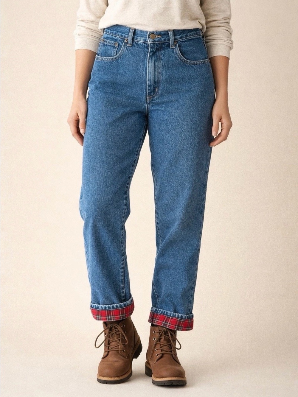 L.L. Bean Flannel Lined Jeans